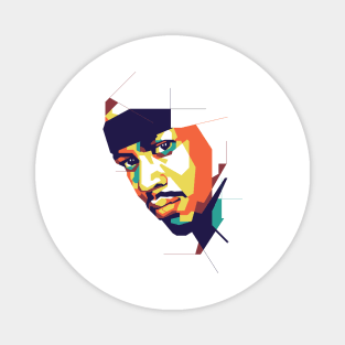 Allen Iverson on WPAP 2 Magnet